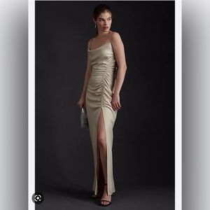BHLDN Satin Charmeuse Dress